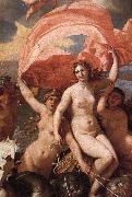 POUSSIN, Nicolas The Triumph of Neptune (detail) af oil painting on canvas